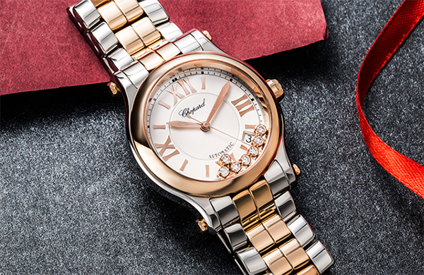 萧邦278559-6002二手表回收价格好，七钻比五钻有优势？