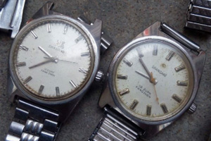 旧上海手表回收价格不理想通常因为成色品相太差