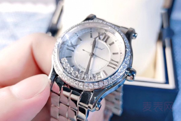 二手萧邦快乐钻石系列自动机械女士手表