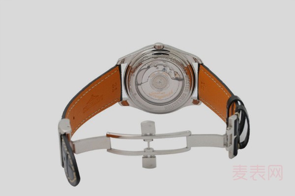 二手浪琴制表传统系列自动机械腕表表背图