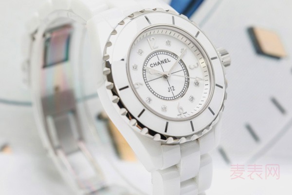 二手香奈儿J12系列白色陶瓷自动机械腕表