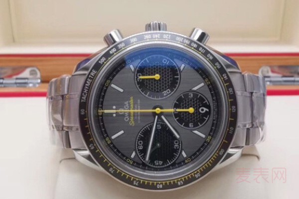 二手欧米茄超霸系列3210.51.00钢带款黑面熊猫盘手表