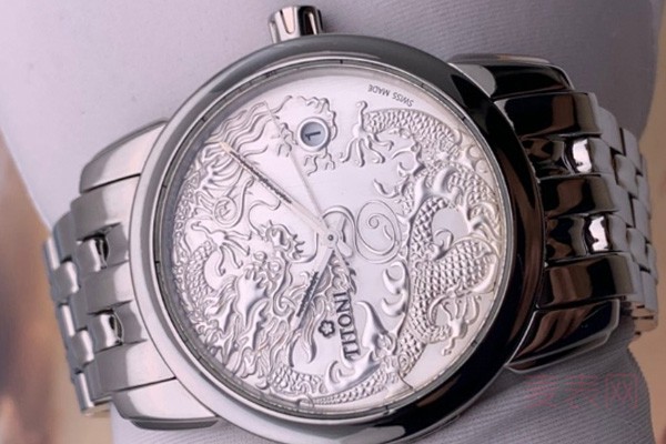 二手梅花大师系列中国龙纹表盘自动机械手表