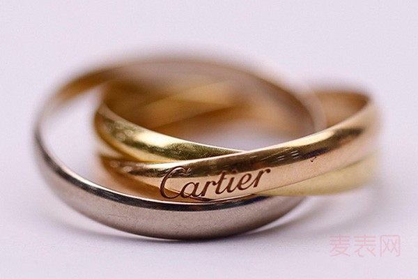 卡地亚戒指带了三个月能卖多少钱