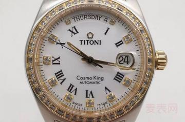 成色不佳titoni手表有回收的吗