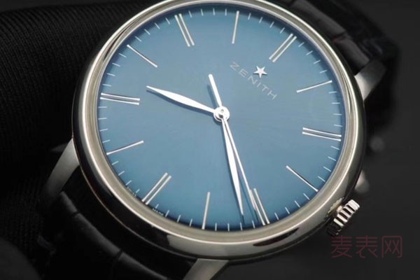 快来对照最新的真力时18k手表回收价格